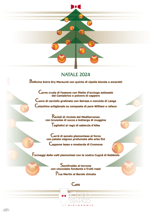 Menù del pranzo di Natale 2024